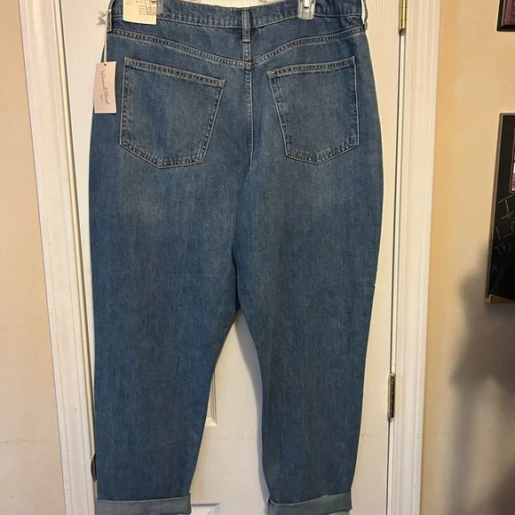Women's👱🏽♀️NWT🏷️High-RiseBoyfriend Jeans👖Universal Thread Medium Wash Sz 14 - Picture 10 of 10